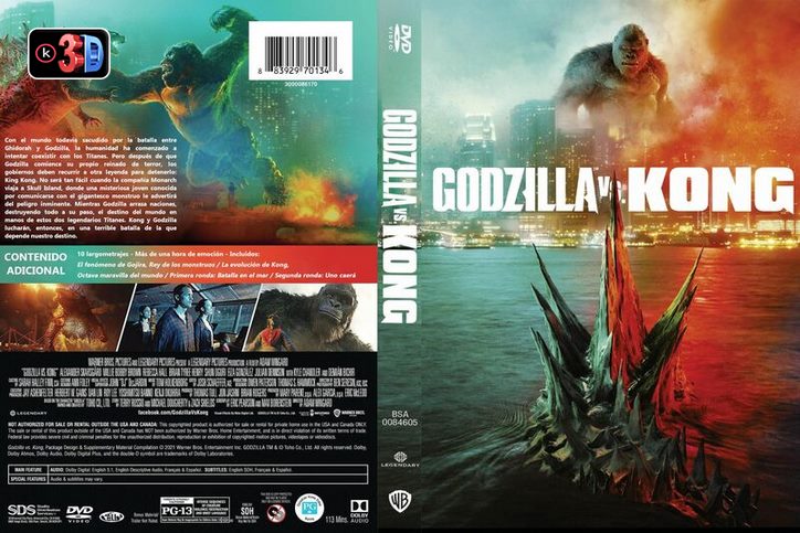 Godzilla vs. Kong 2021 (3D)