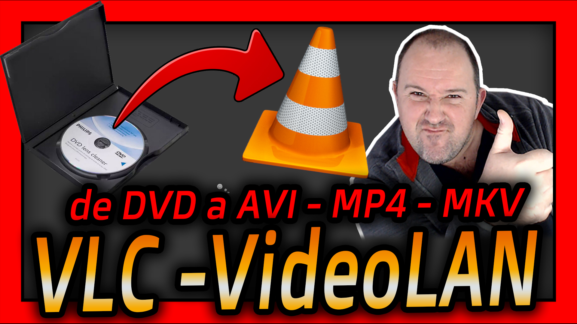 Como RIPEAR o CONVERTIR o COPIAR un DVD Original al PC a MP4 con VLC