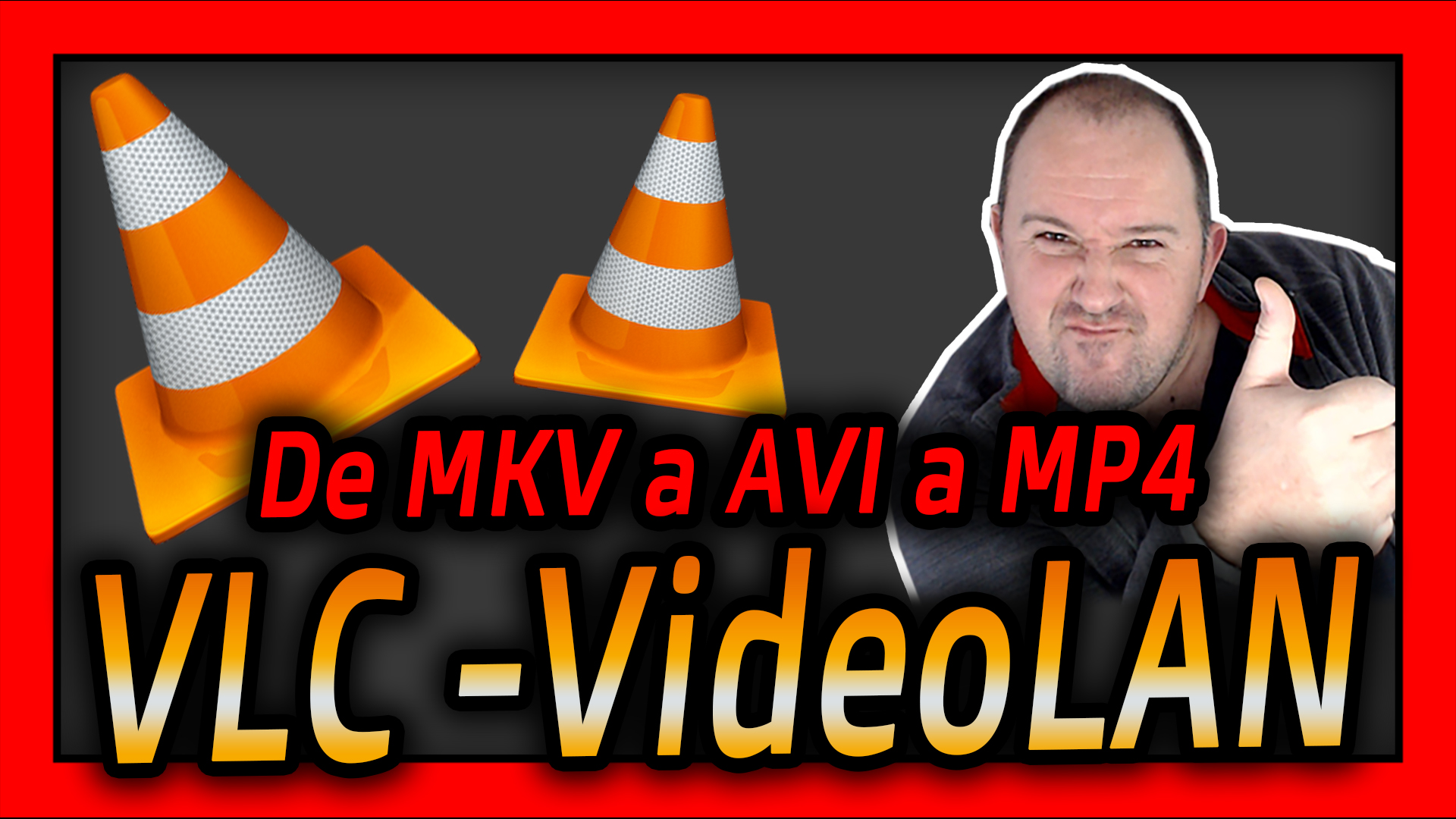 Como pasar De MKV a AVi a MP4 con VLC VideoLAN